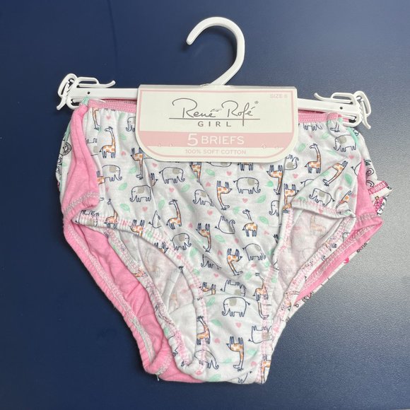NWT Rene Rofe Underwear Set - Girls Size 4 or Size 6 - Picture 6 of 10